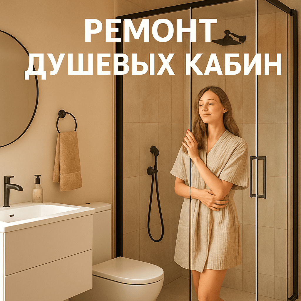 ремонт душевых кабин