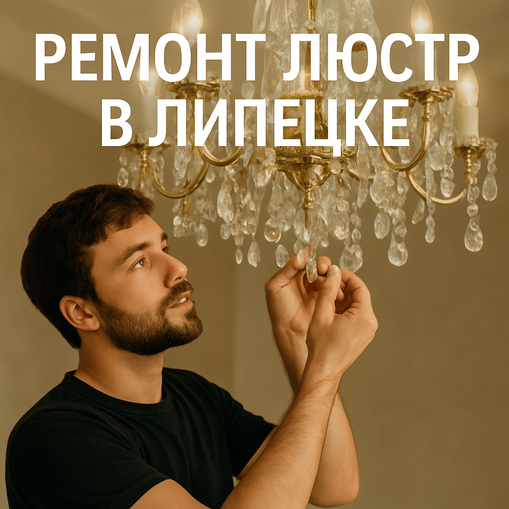 ремонт люстр с ПУ